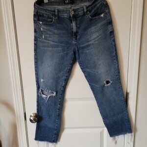 GAP Girlfriend Ankle Jeans Size 10/30